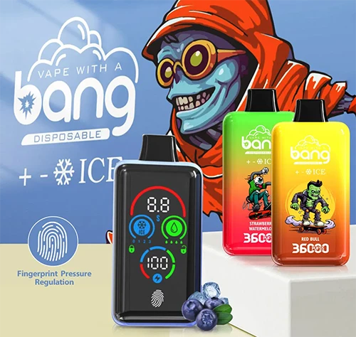 Bang 36000 Puffs Smart Full Screen Turn Ice