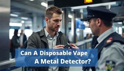 Tek kullanımlık bir vape bir metal dedektörü tetikleyebilir mi?