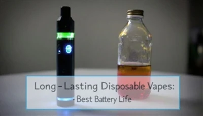 Uzun ömürlü tek kullanımlık vapes: en iyi pil ömrü