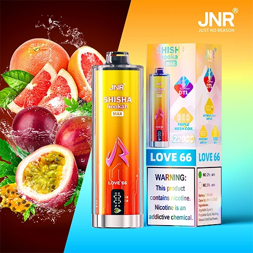 Jnr Shisha Hookah Max 22k Puffs Disposable Vape
