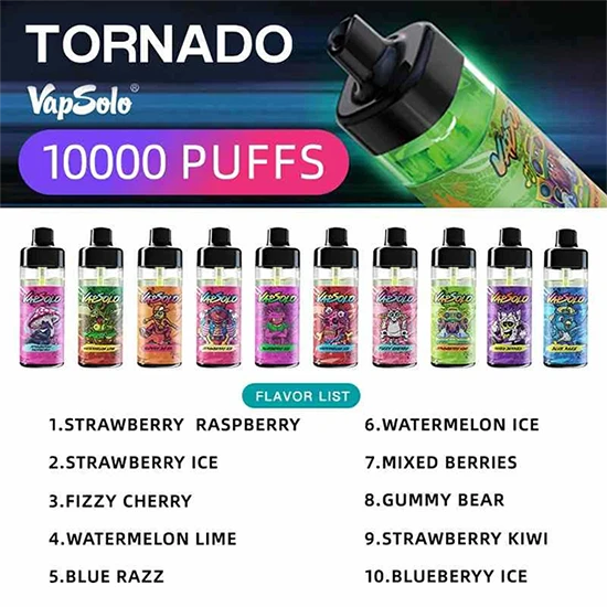 VapSolo Tornado 10k vape