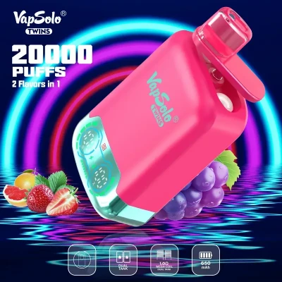 VapSolo Twins 20000 Nasıl Kullanılır: Yeni Başlayanlar İçin Çift Aromalı Vapi...