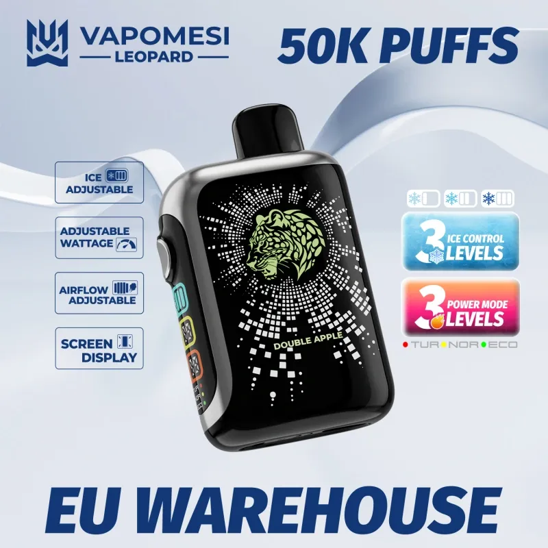 Vapomesi Leopard 50000 Puffs 50k Ice Control Disposable Vape