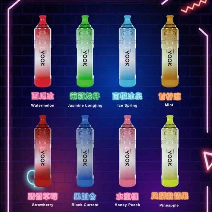 YOOK Glow Vape 6000 Puffs Vape
